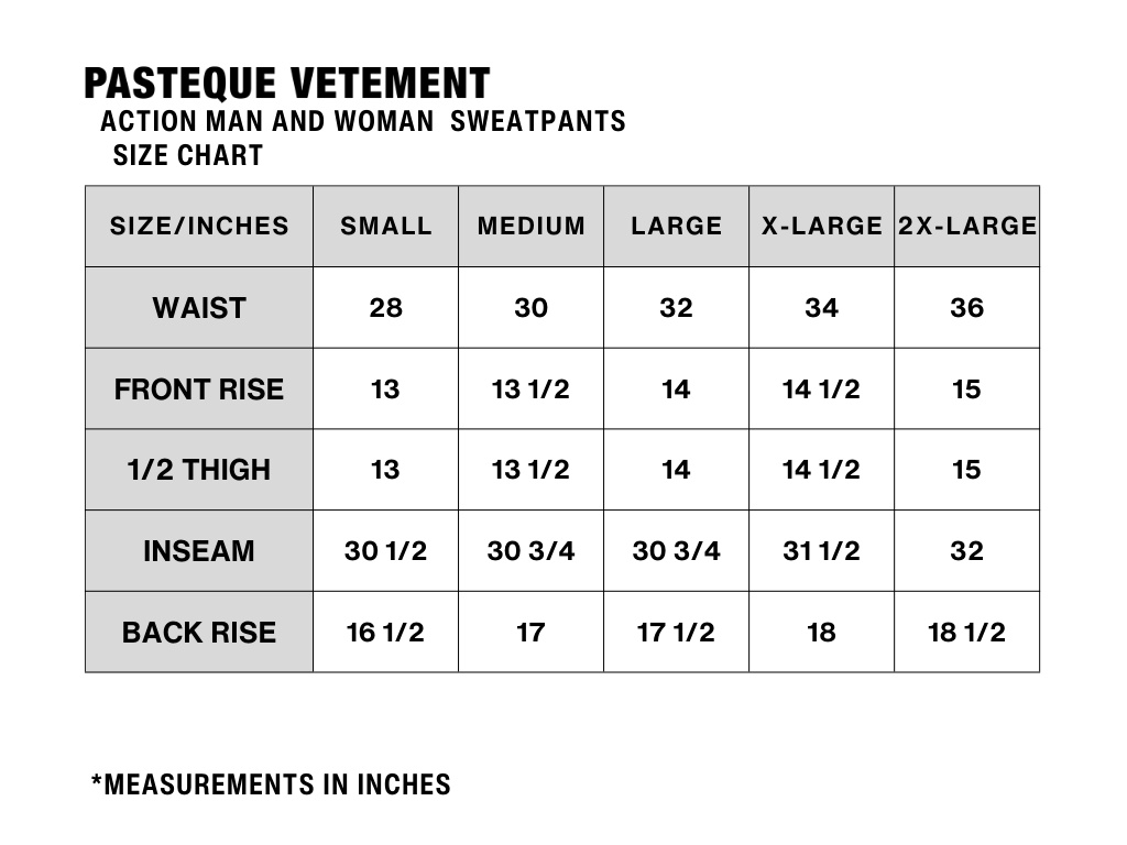 Action Man & Woman Sweatpants Dark Charcoal Gray