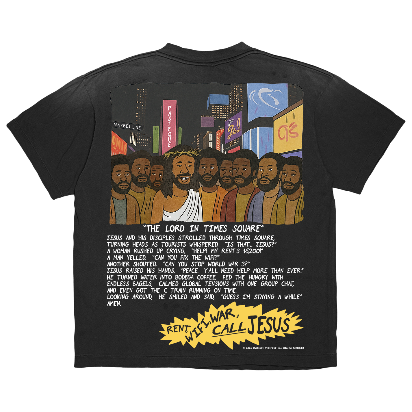 Wanted "Greatest Savior in the World" Vintage Tee
