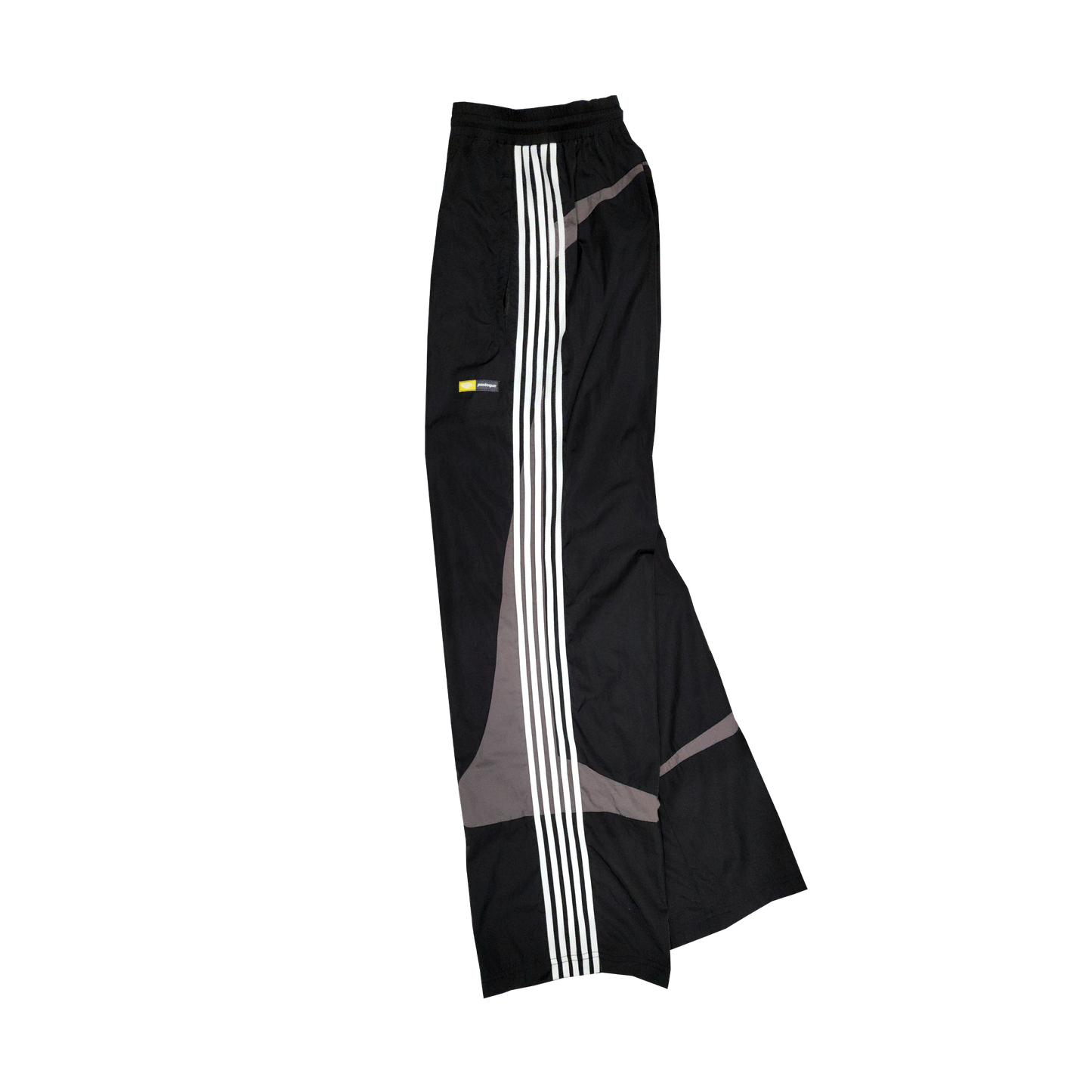 5-Stripe Nylon Twill Track Pants – Black