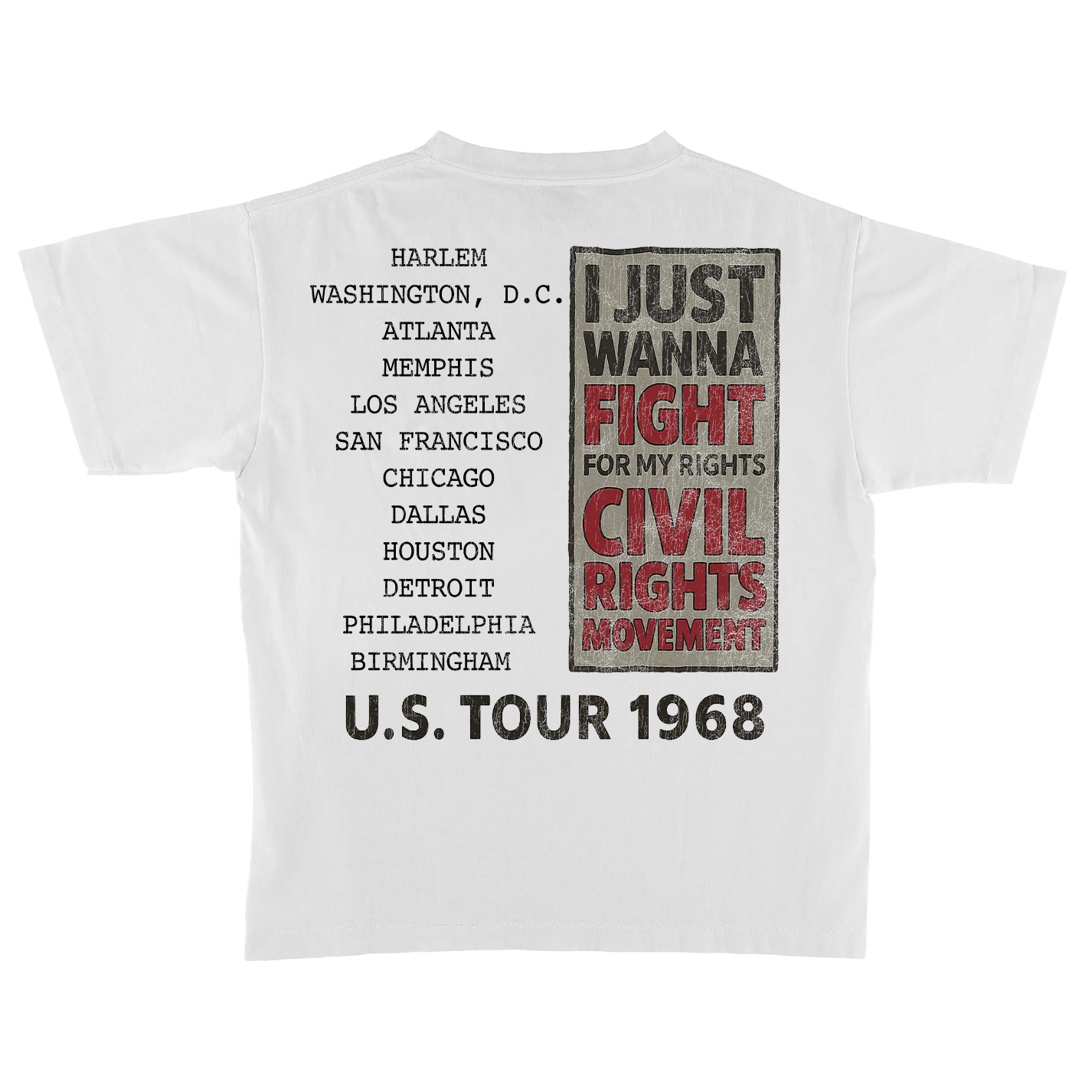 Black Panther Party “US Tour 1968” Tee