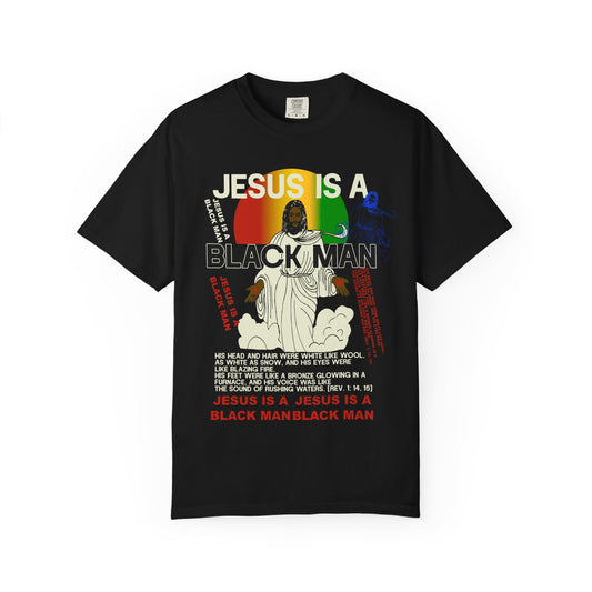 Jesus Is a Black Man T-Shirt In Black