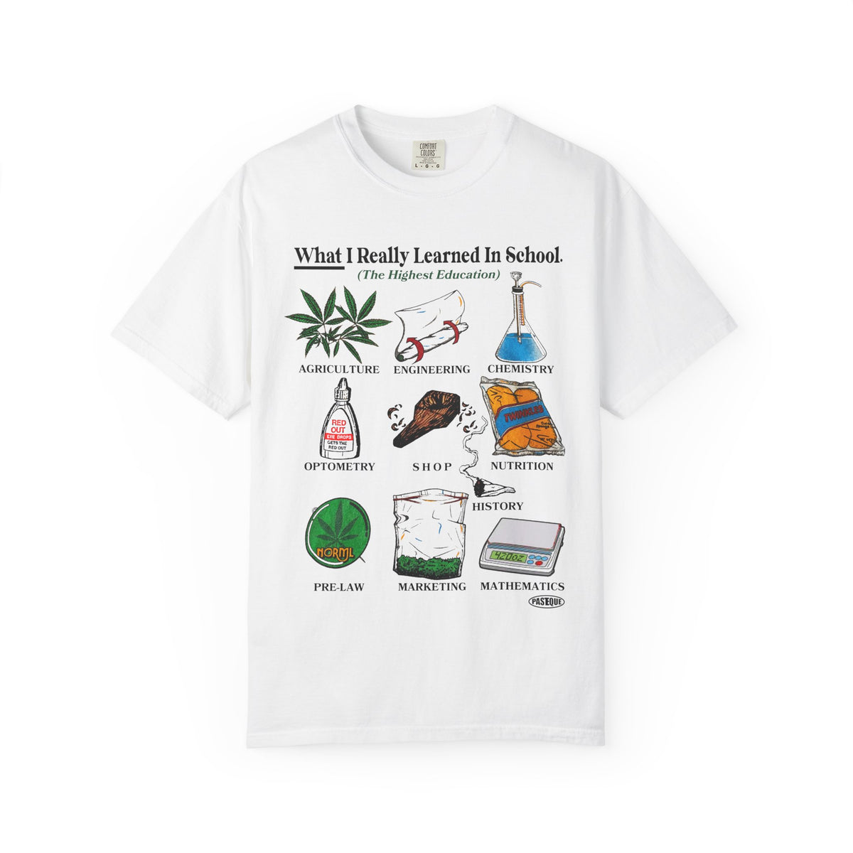 What I Really Learned in School T-Shirt