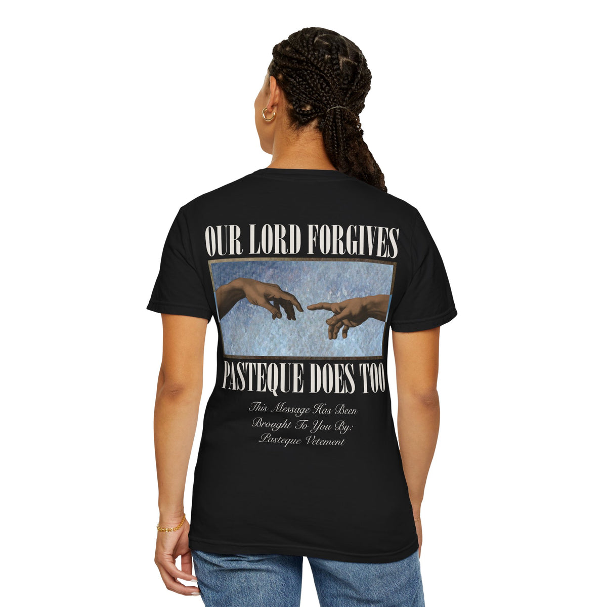 Our Lord Forgives, Pasteque Does Too T‑Shirt