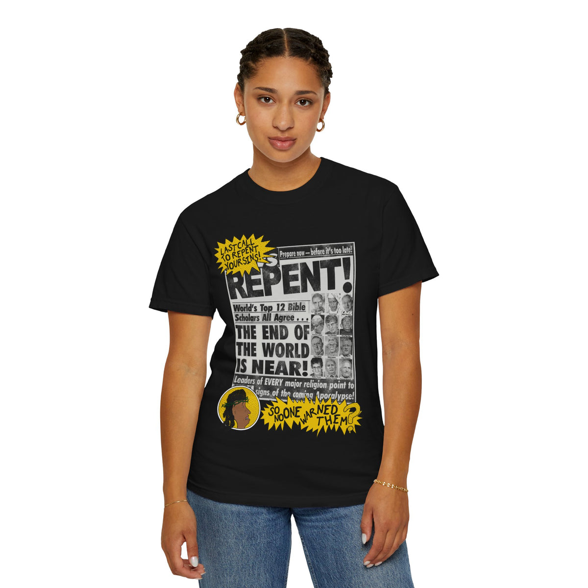 Apocalyptic REPENT! The End of the World is Near T-Shirt