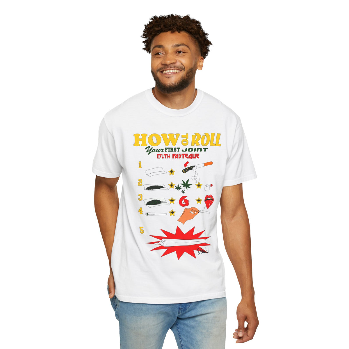 How to Roll A Joint Rolling Guide T-Shirt
