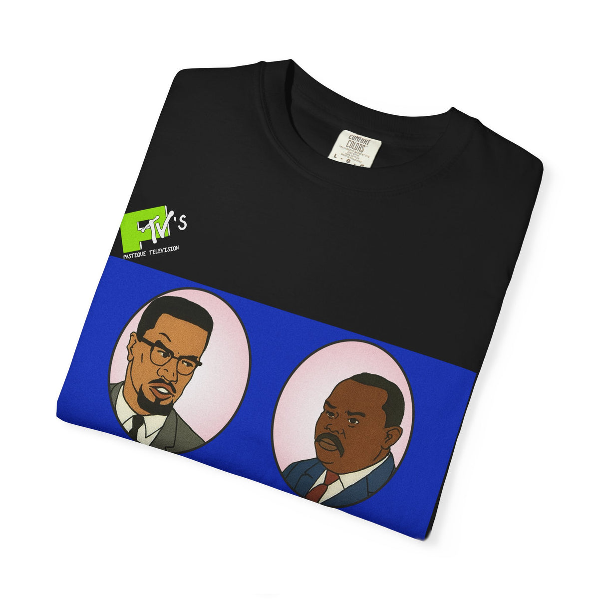 No Laughing Malcolm X & Garvey T-Shirt