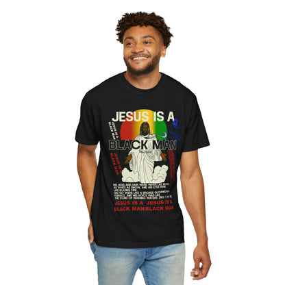 Jesus Is a Black Man T-Shirt In Black