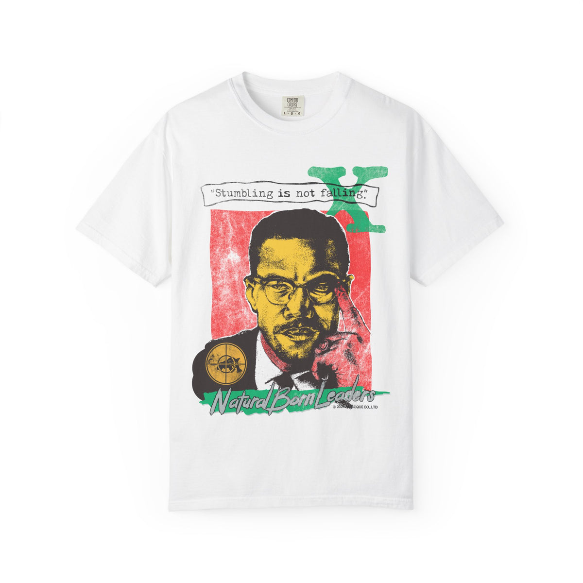 Stumbling is not falling. T-Shirt In White