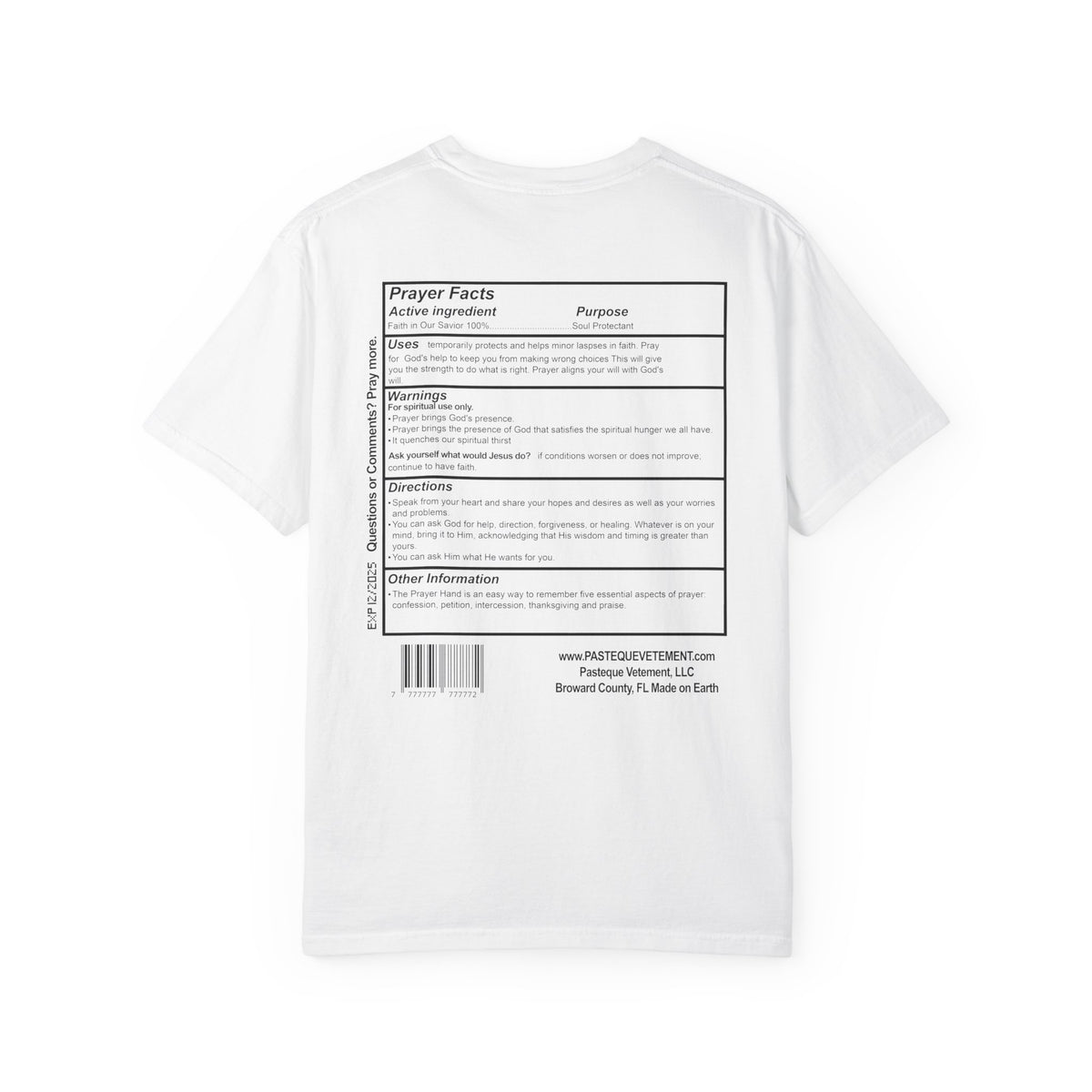 Jesus Saves Prayer Bodywash T‑Shirt