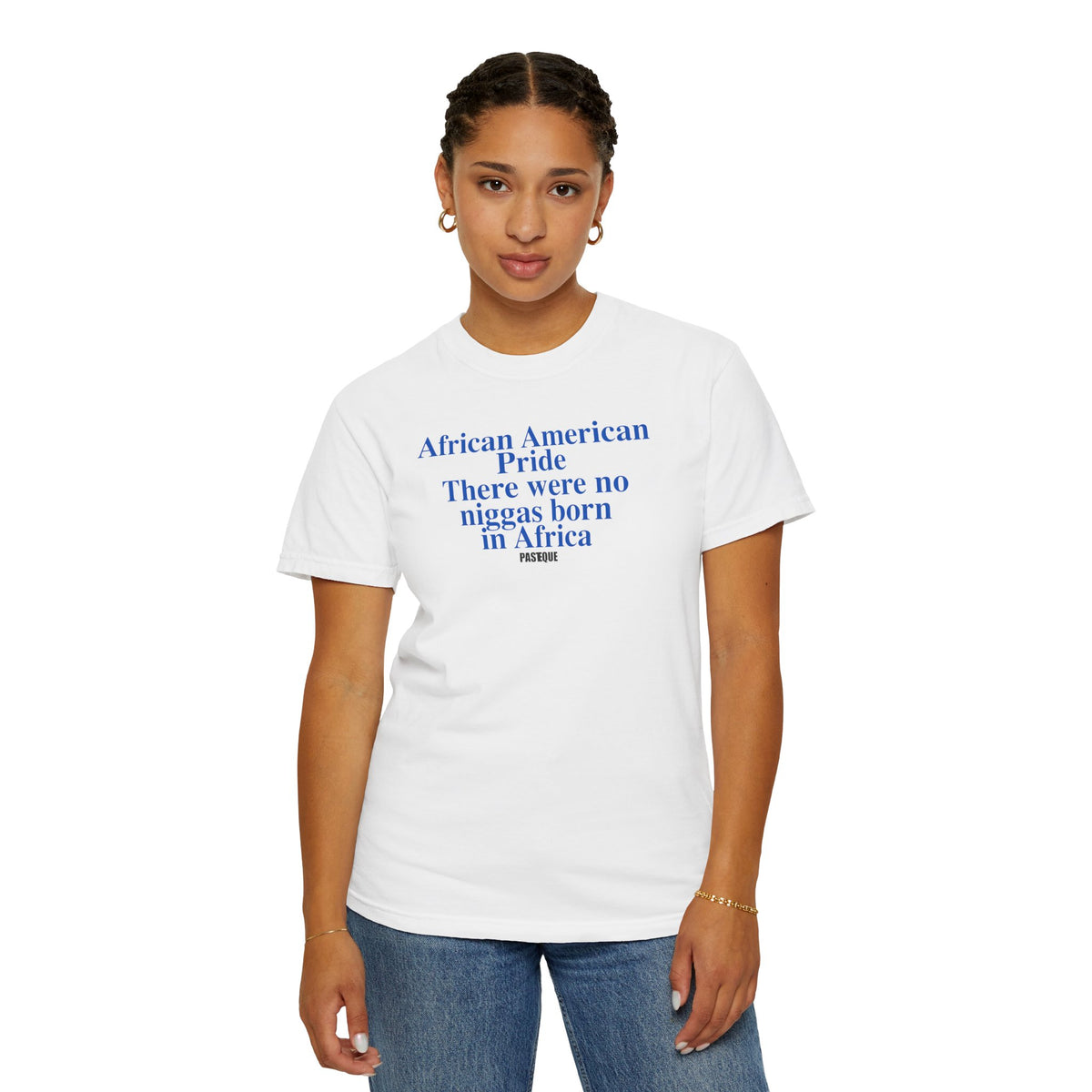 African American Pride T-Shirt “The Hardest Job in America Is Being a Black Woman”