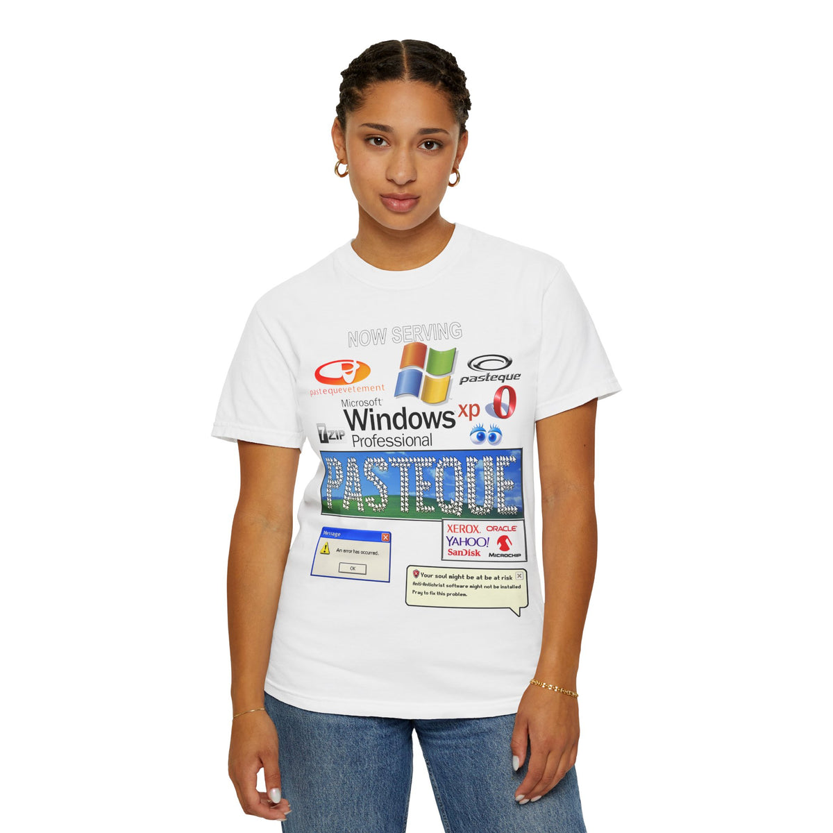 Now Serving Windows XP T-Shirt In White