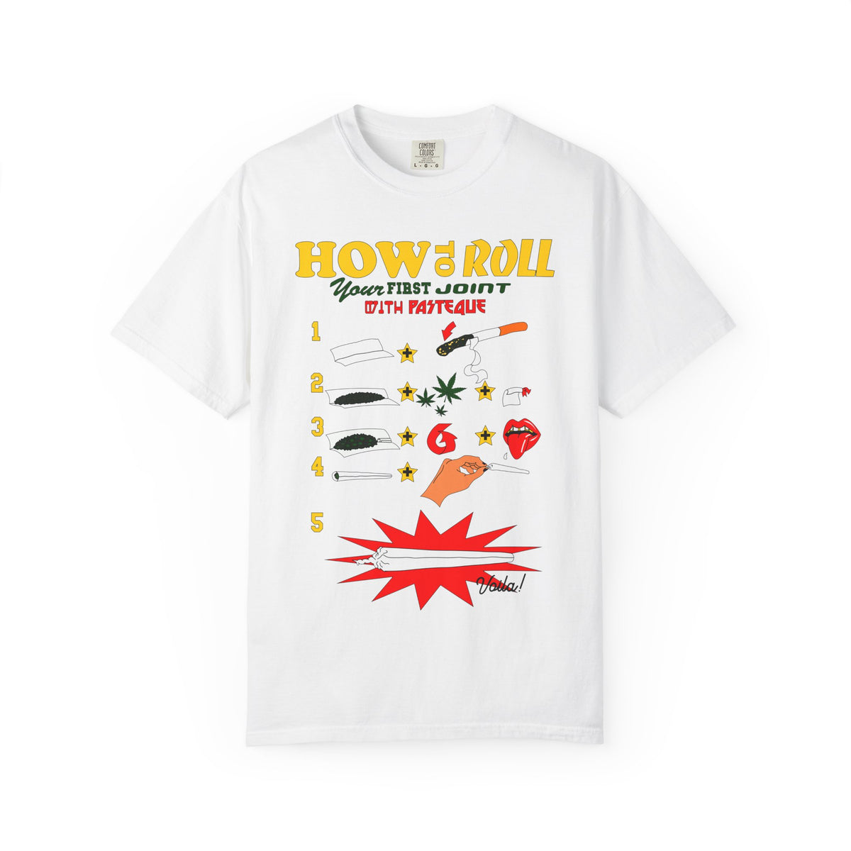 How to Roll A Joint Rolling Guide T-Shirt