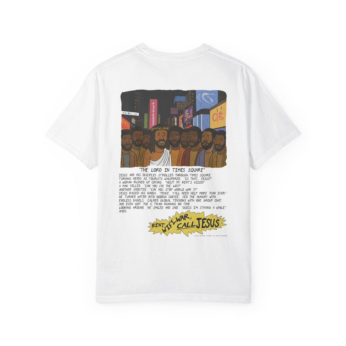 WANTED: The Greatest Savior T-Shirt In White