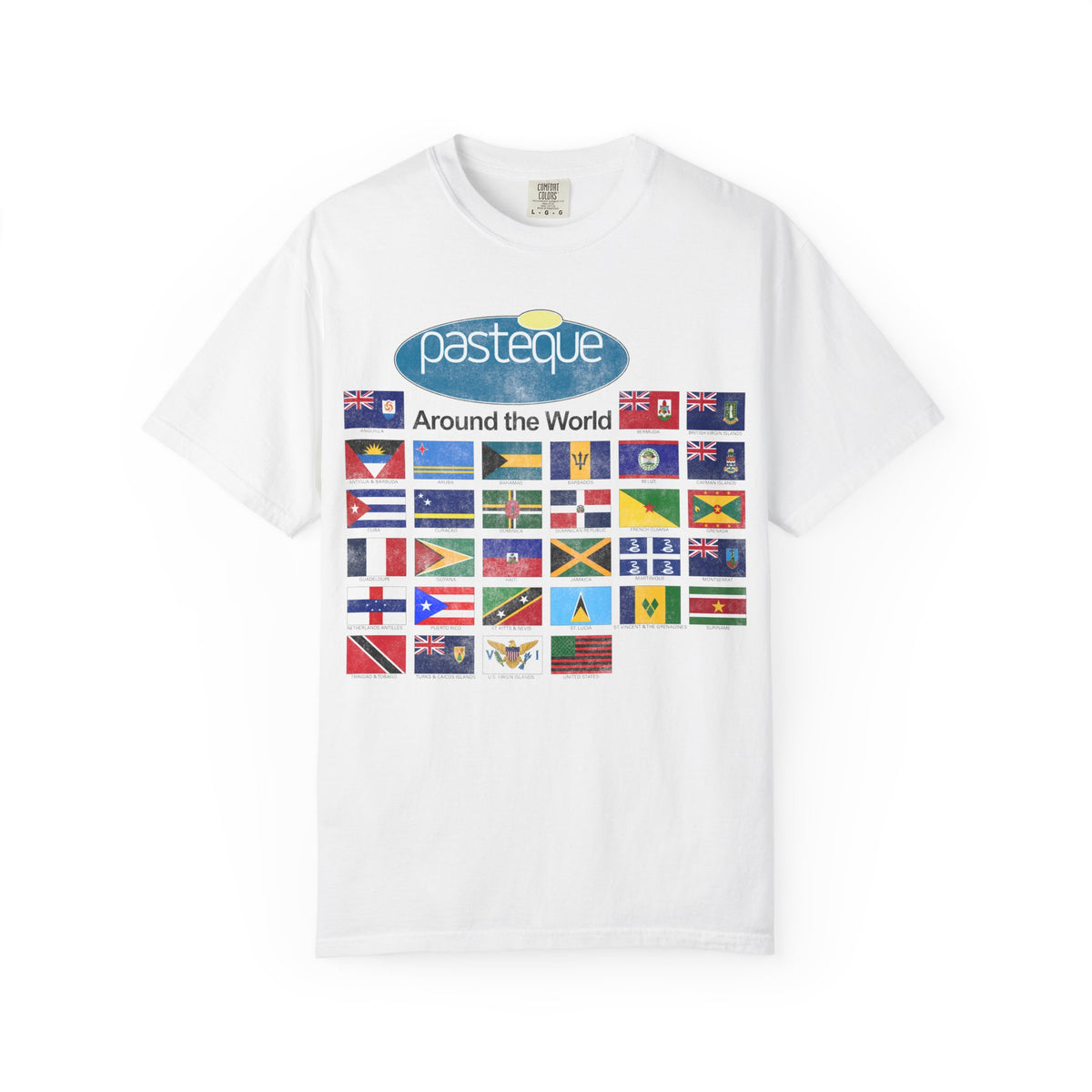 Pastèque "Around the World" Flag T-Shirt