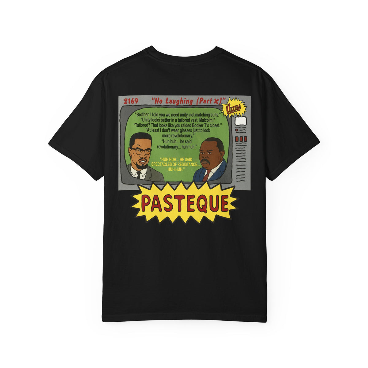 No Laughing Malcolm X & Garvey T-Shirt
