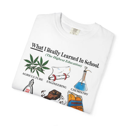 What I Really Learned in School T-Shirt