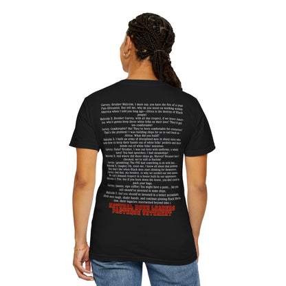 Natural Born Leaders Malcolm & Garvey Tribute T-Shirt