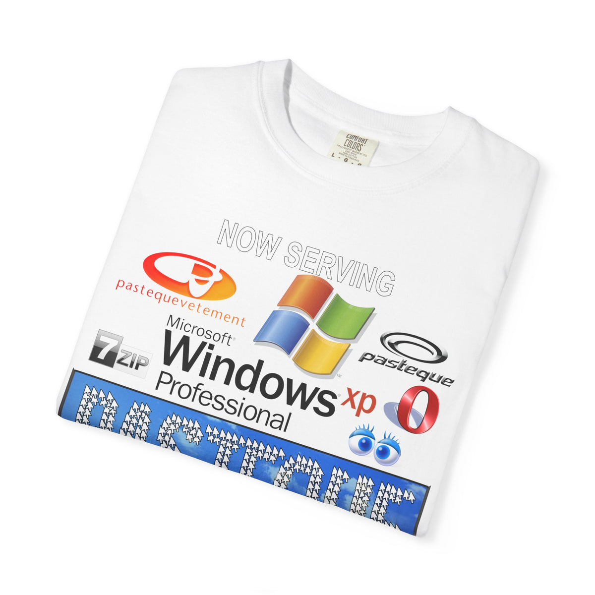 Now Serving Windows XP T-Shirt In White
