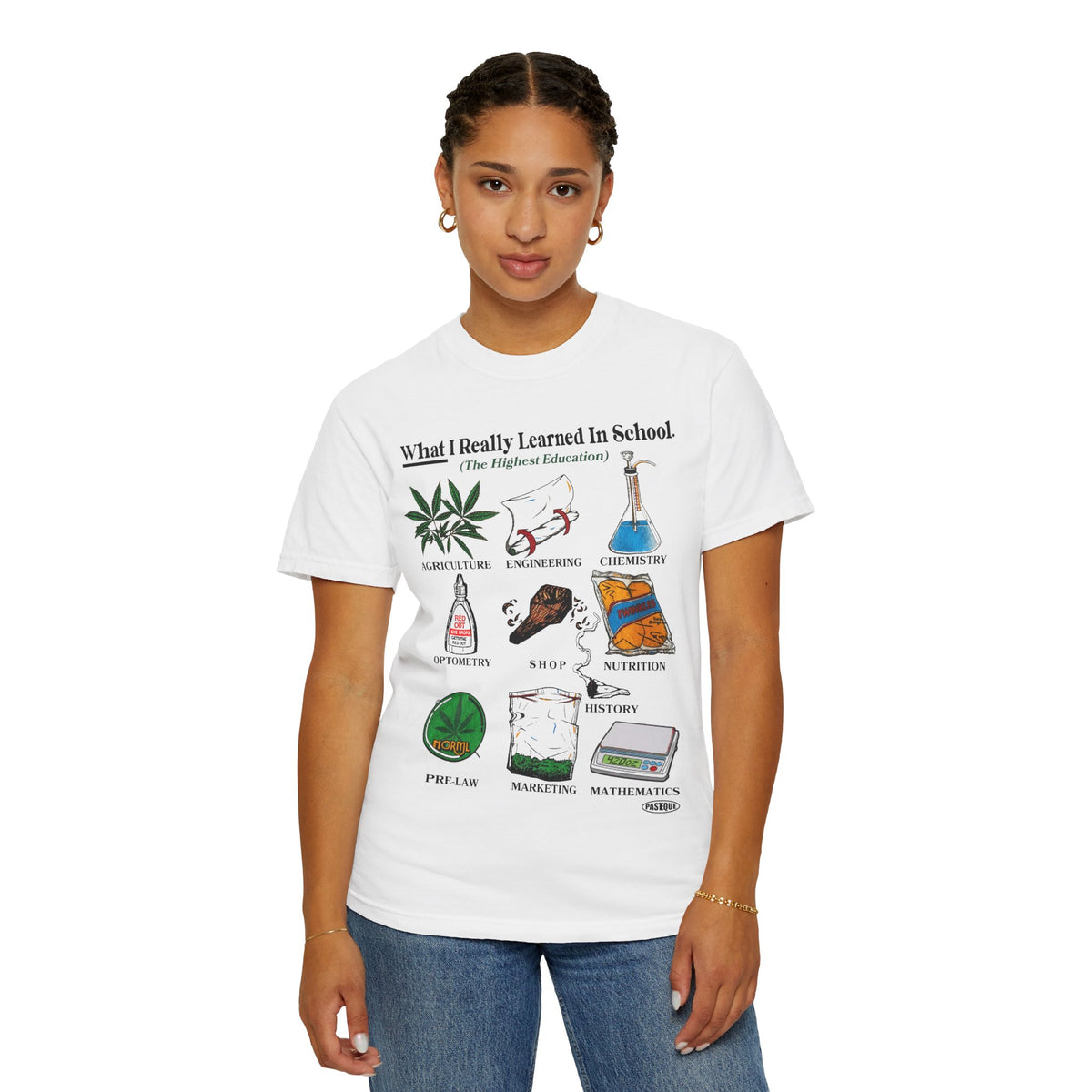 What I Really Learned in School T-Shirt