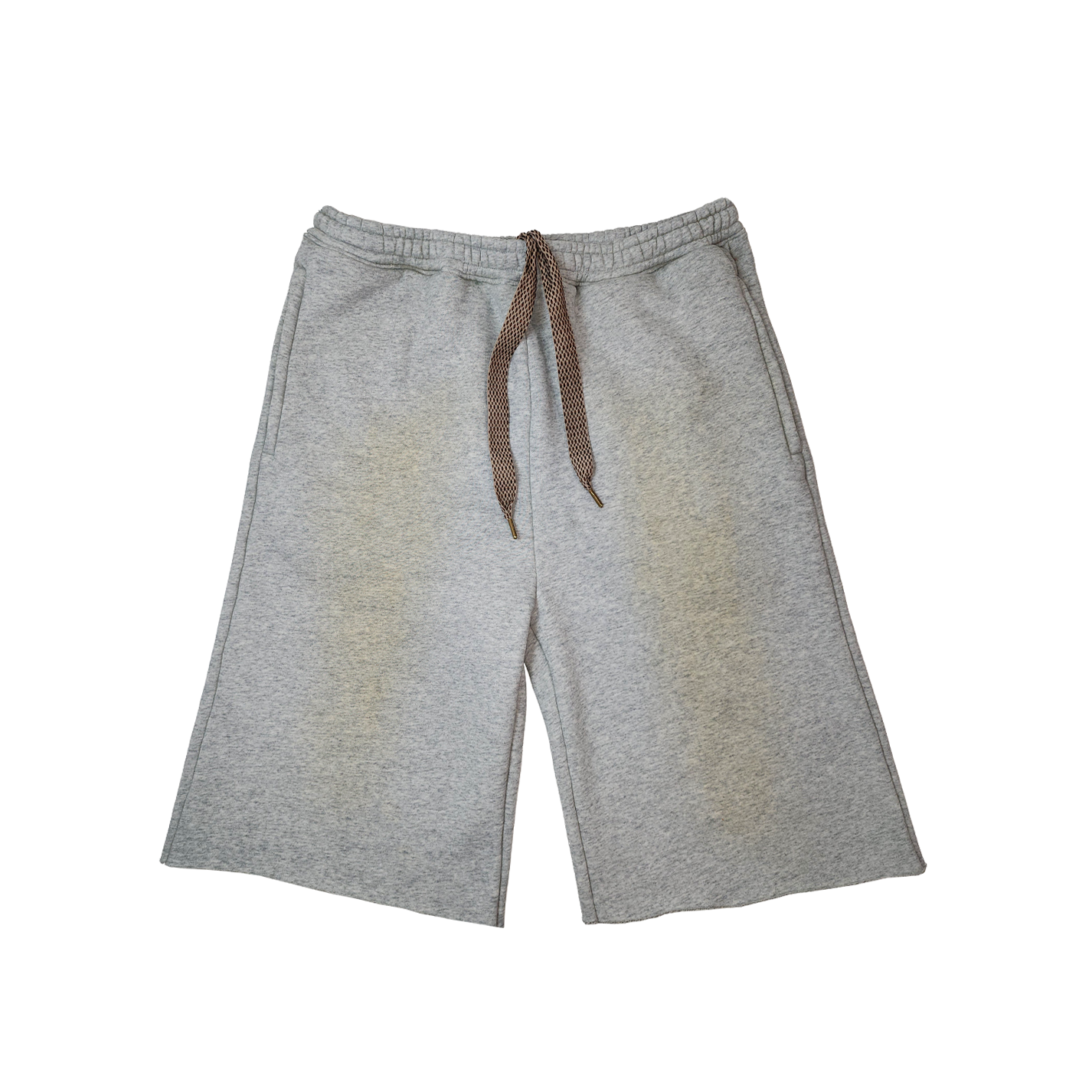 Baggy Pollution Sweat Shorts Feathery Gray