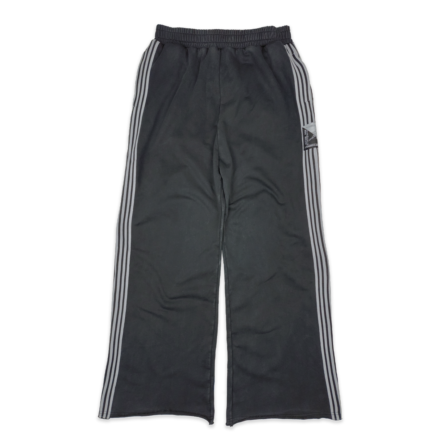 Action Man & Woman Sweatpants Black Faded
