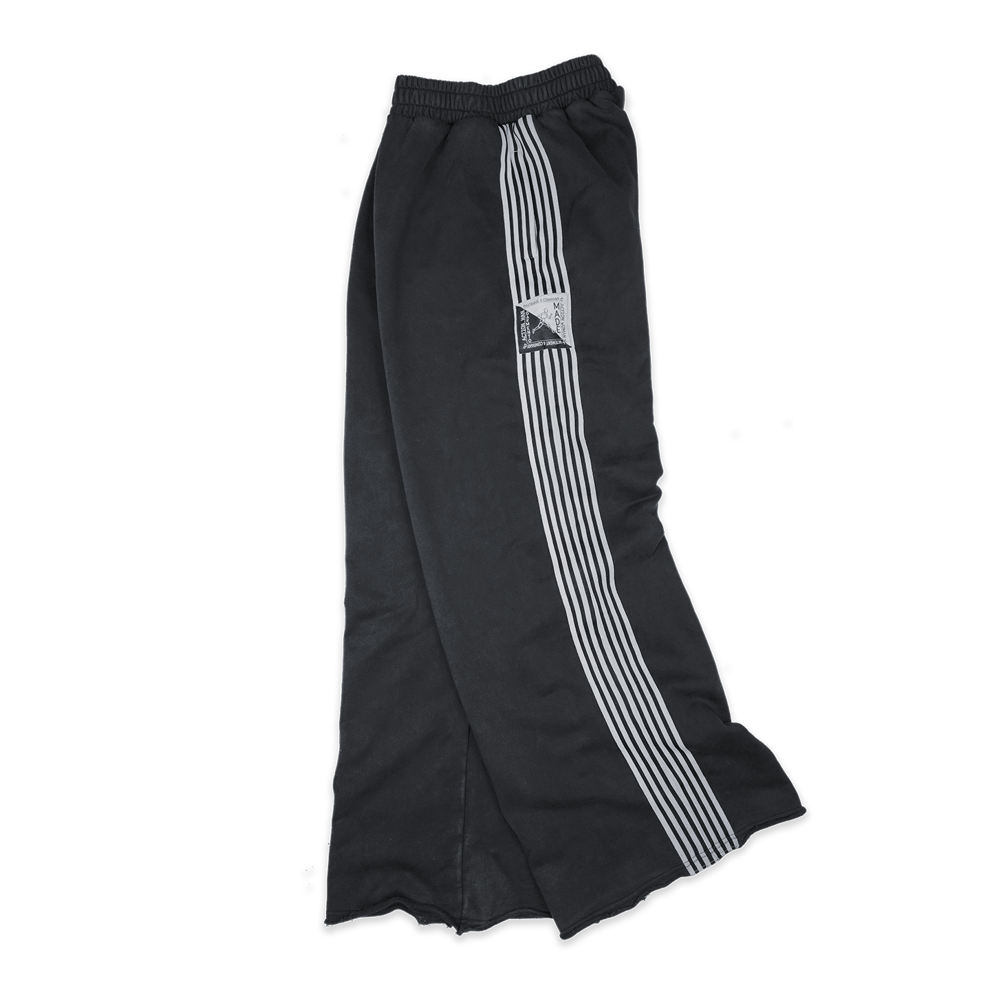 Action Man & Woman Sweatpants Black Faded