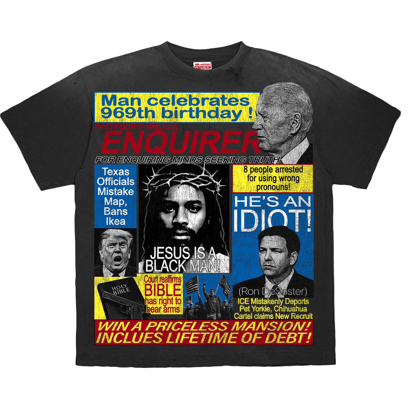 Biblical Enquirer Vintage Tee