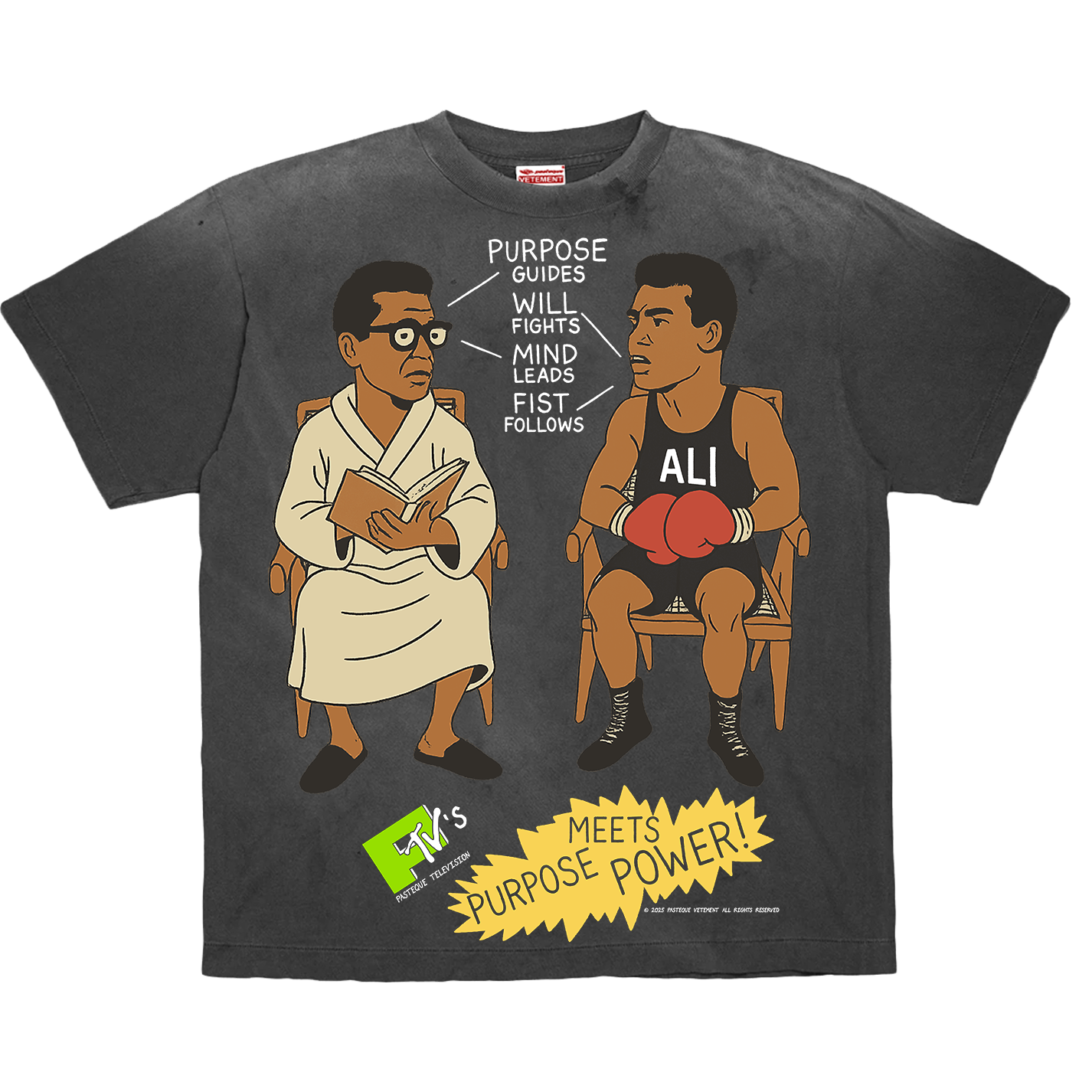 Purpose Meets Power Vintage Tee