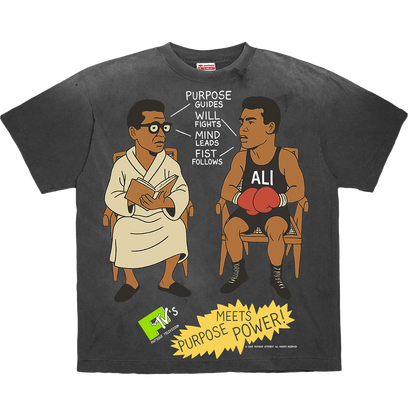 Purpose Meets Power Vintage Tee