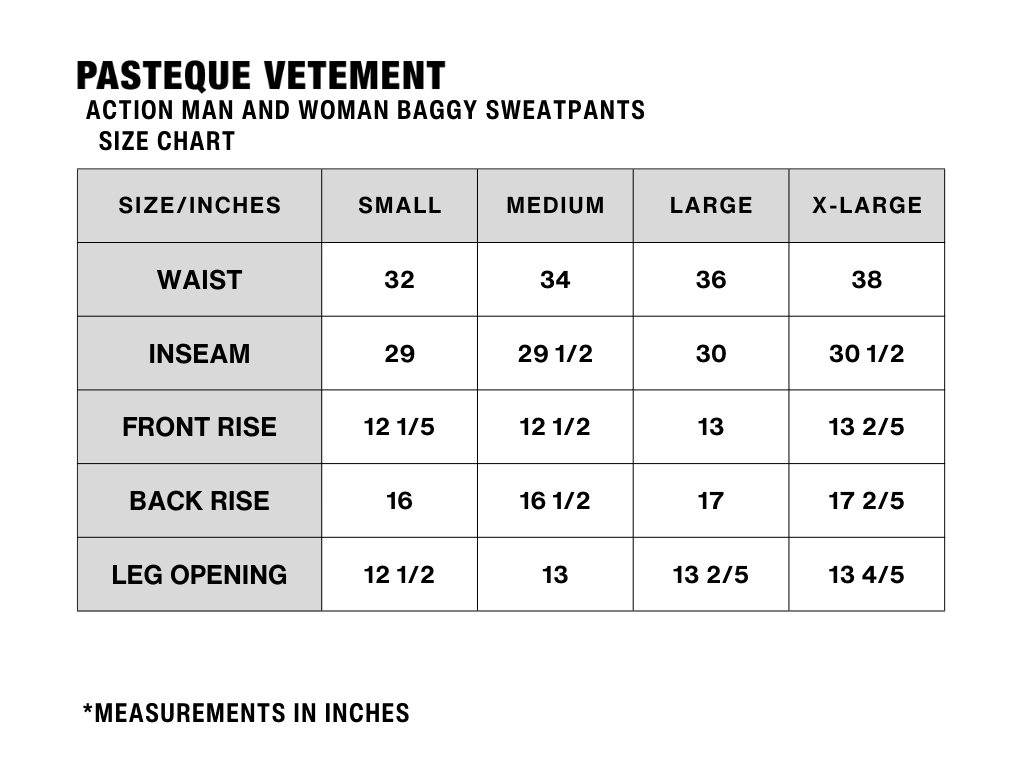 Action Man & Woman Sweatpants Heather Gray