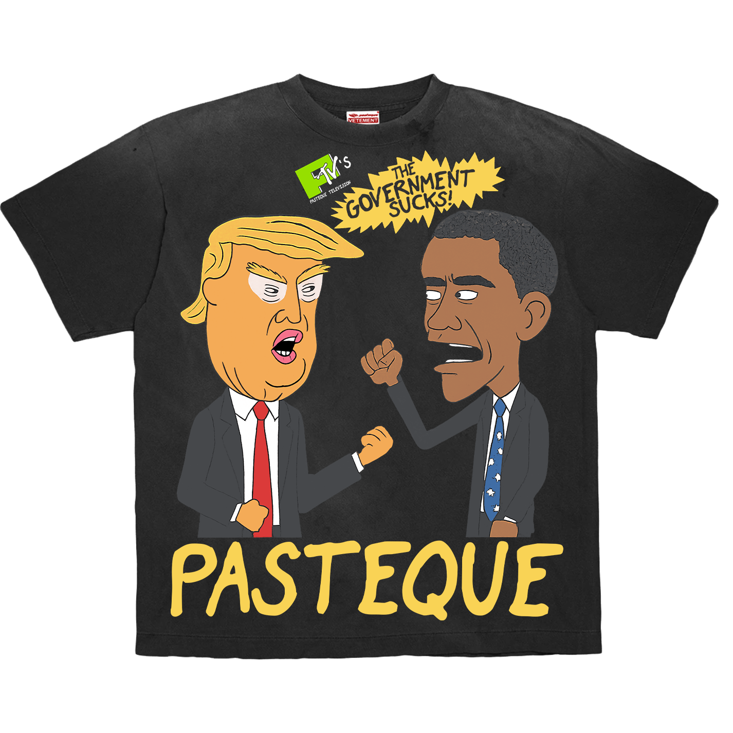 Government Sucks Vintage Tee