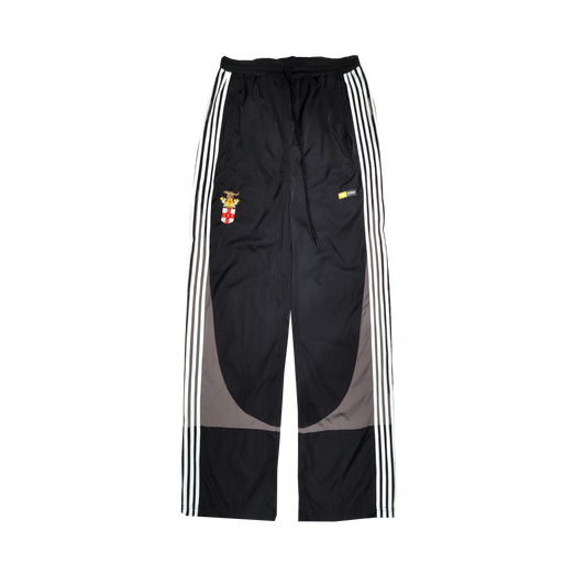 5-Stripe Nylon Twill Track Pants – Black