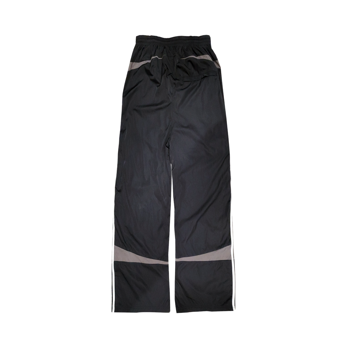 5-Stripe Nylon Twill Track Pants – Black