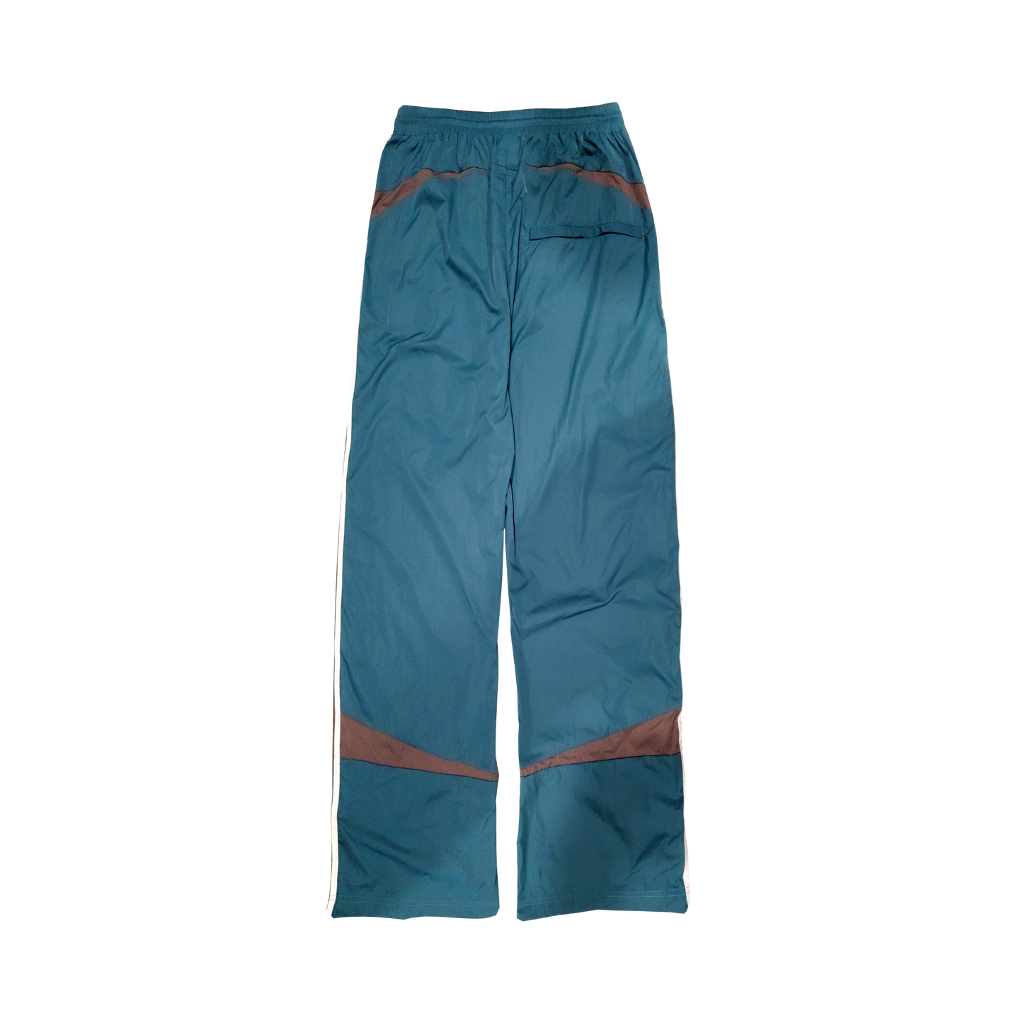 5-Stripe Nylon Twill Track Pants – Green