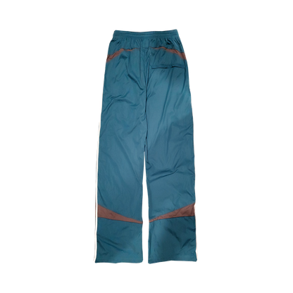 5-Stripe Nylon Twill Track Pants – Green