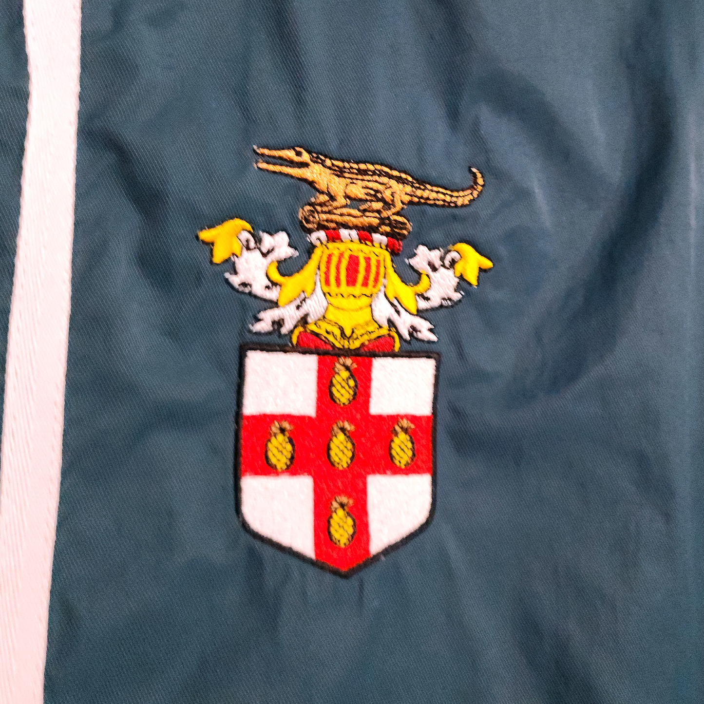 5-Stripe Nylon Twill Track Pants – Green