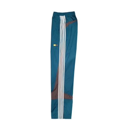 5-Stripe Nylon Twill Track Pants – Green