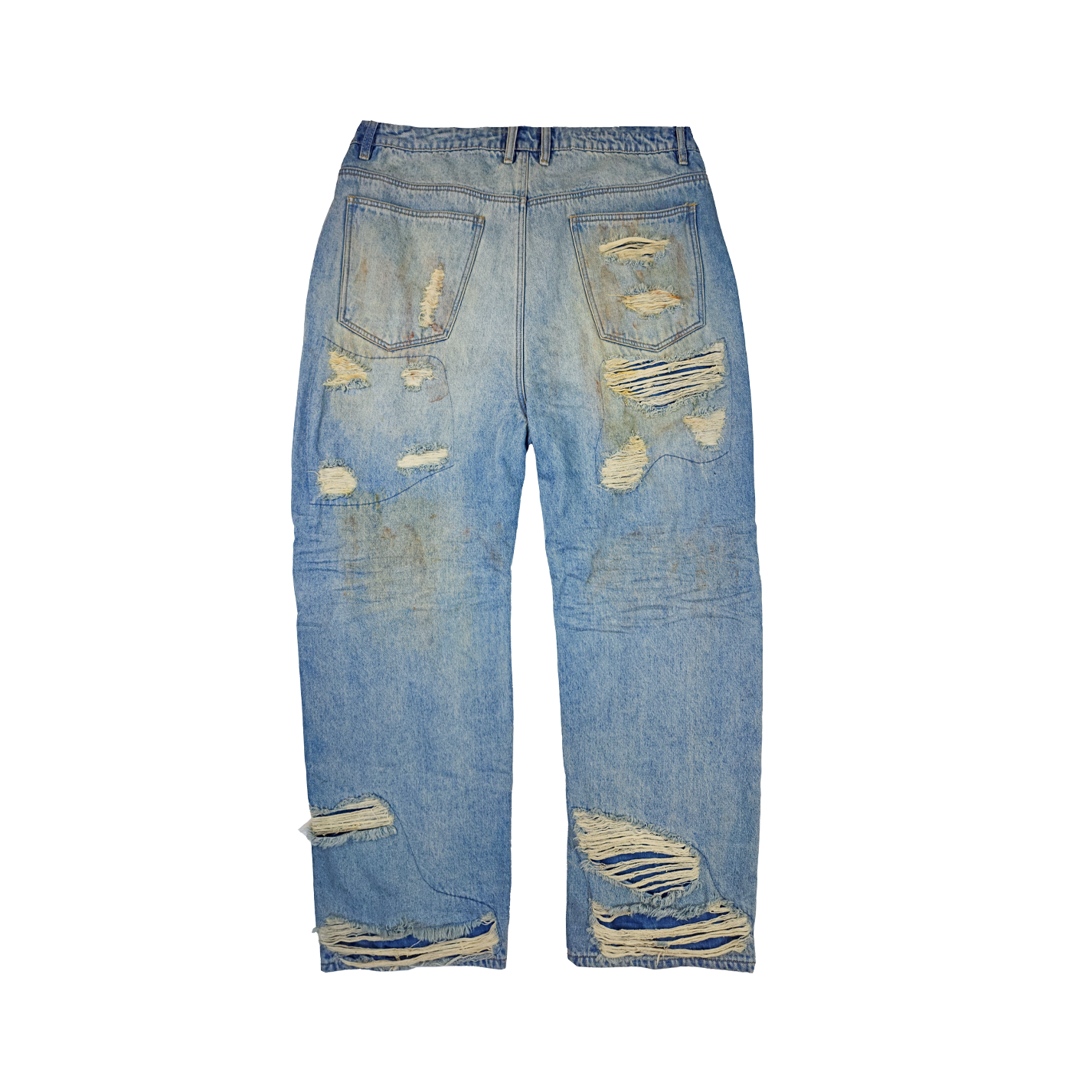 Destroyed Denim Pants