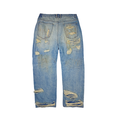 Destroyed Denim Pants