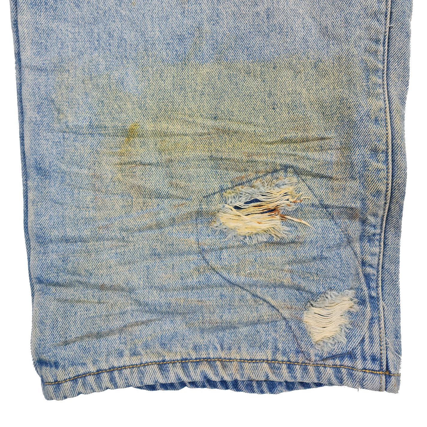 Destroyed Denim Pants