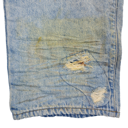 Destroyed Denim Pants