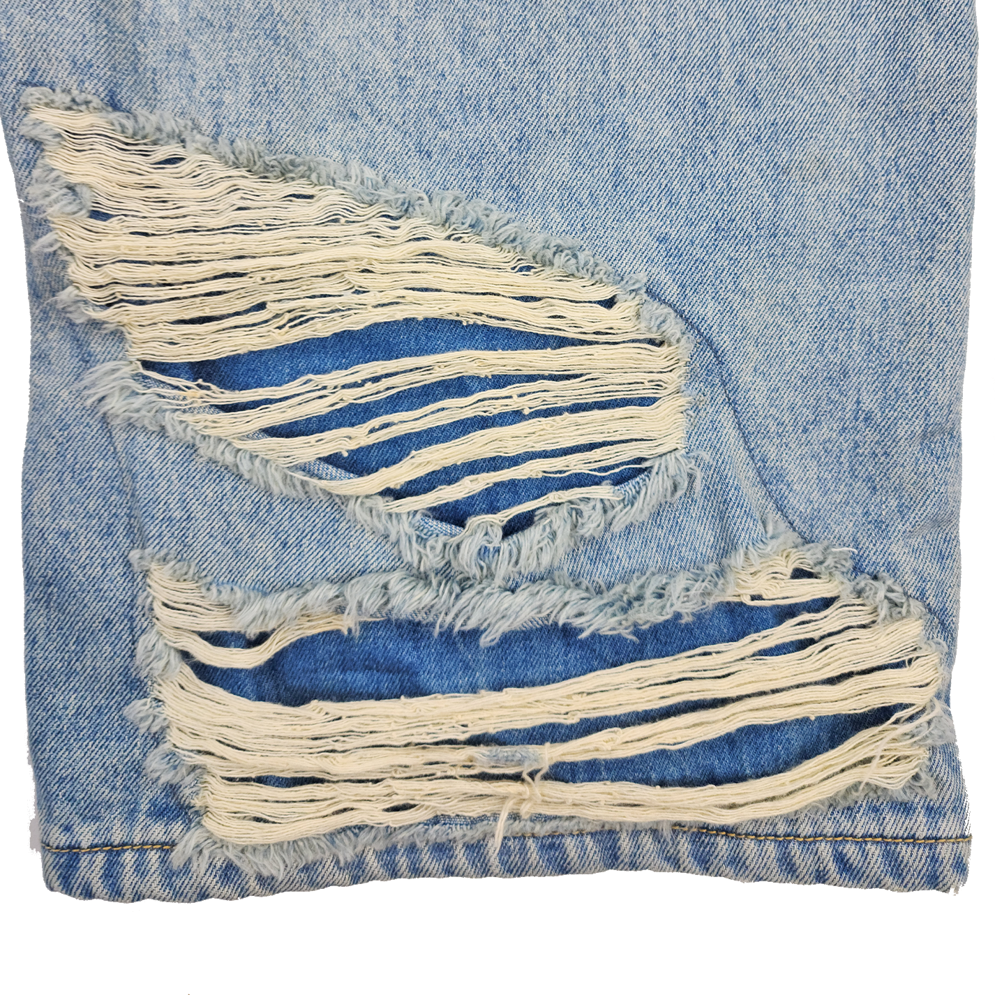 Destroyed Denim Pants