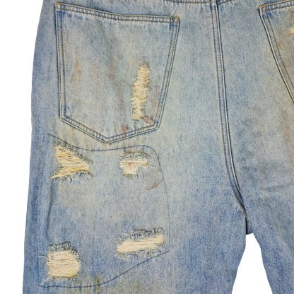 Destroyed Denim Pants