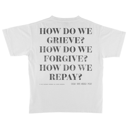 Emmett Till “How Do We Grieve” Tee ft. Emmett Till