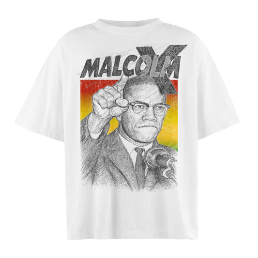 Malcolm X “Tour Tee” by Pasteque Vêtement